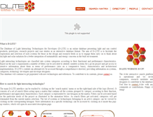 Tablet Screenshot of d-lite.org